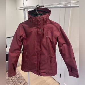 Columbia Women's Burgundy Ski Jacket